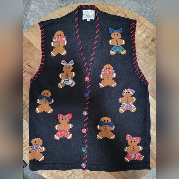 Susan Bristol Jackets & Blazers - SOLD Vintage Susan Bristol holiday Vest